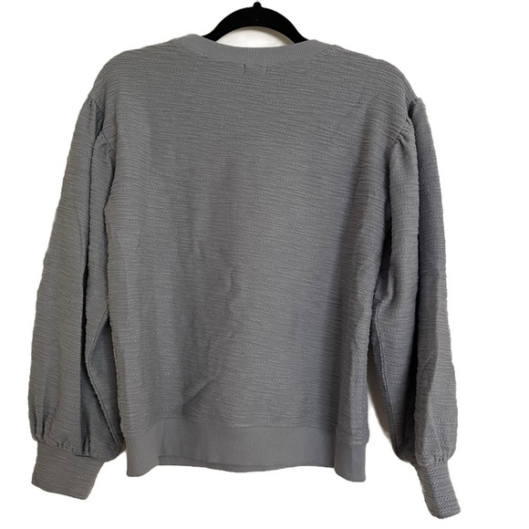 LEE Women’s Textured Long Sleeve Knit Top - Small - Picture 4 of 10